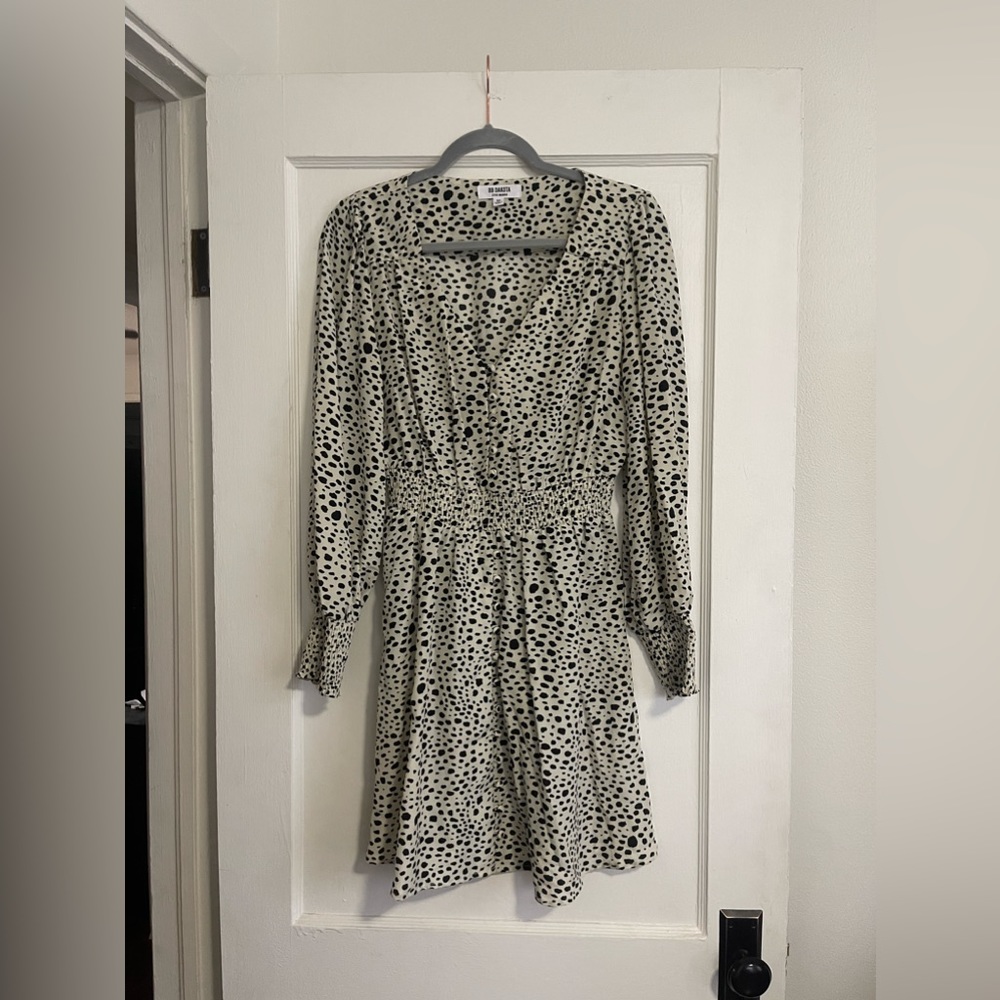 BB DAKOTA STEEVE MADDEN Animal Print Dress